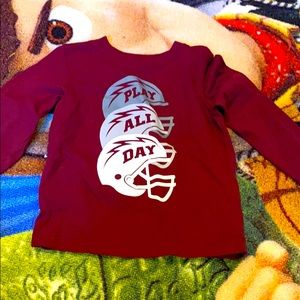 Toddler boy sports long sleeve